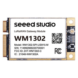Seeed WM1302 LoRaWAN gateway module, SPI, US915