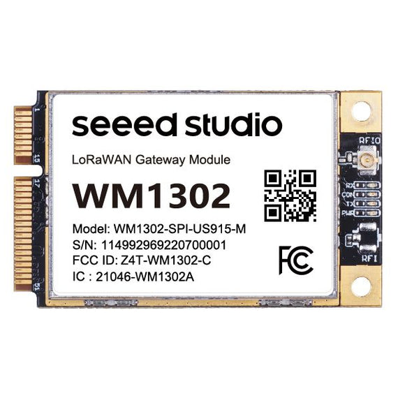 Seeed WM1302 LoRaWAN gateway module, SPI, US915