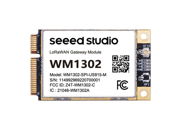 Seeed WM1302 LoRaWAN gateway module, SPI, US915