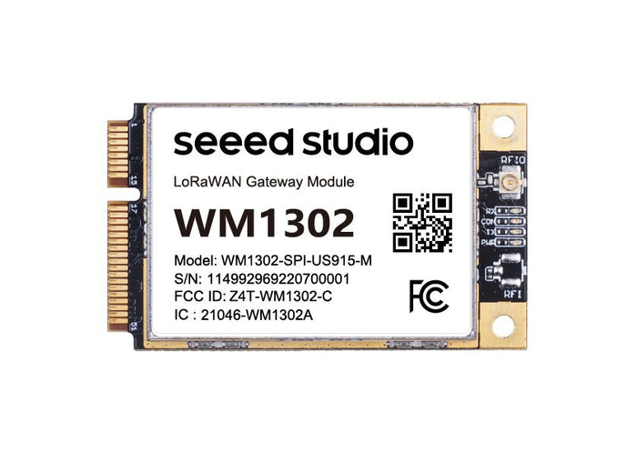 Seeed WM1302 LoRaWAN gateway module, SPI, US915